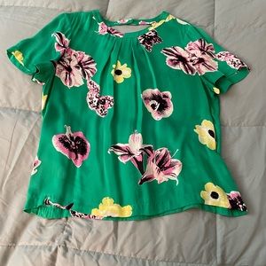 J Crew silk blouse size 12